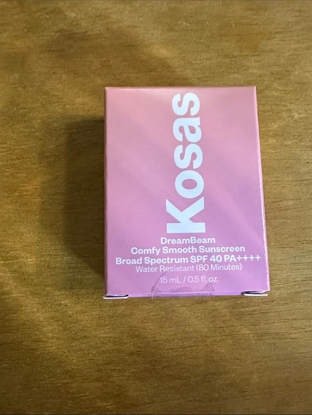 Kosas DreamBeam Comfy Smooth Sunscreen — SPF 40